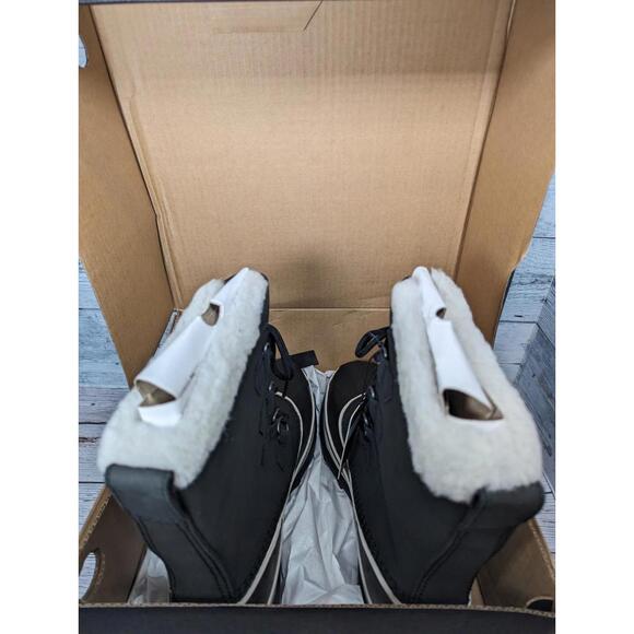 Sorel “CARIBOU” WP Women’s Insulated Waterproof Snow Boot [Black/Stone] Size 11 - Picture 4 of 6